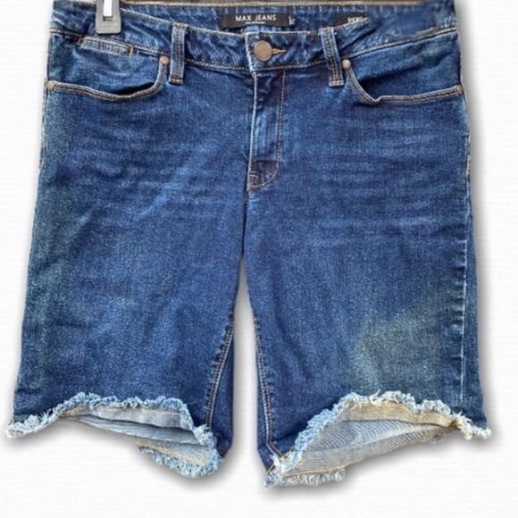 MAX Jeans Cut-Off Denim‎ Shorts - Picture 1 of 9
